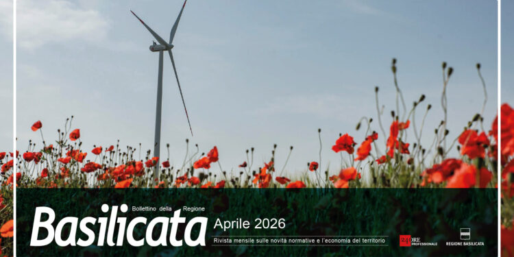 Immagine di Copertina del Bollettino Basilicata di Aprile 2026