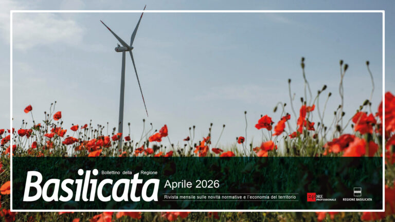 Immagine di Copertina del Bollettino Basilicata di Aprile 2026