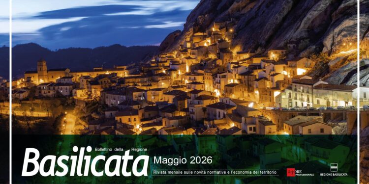 Bollettino Basilicata - Copertina Maggio 2026